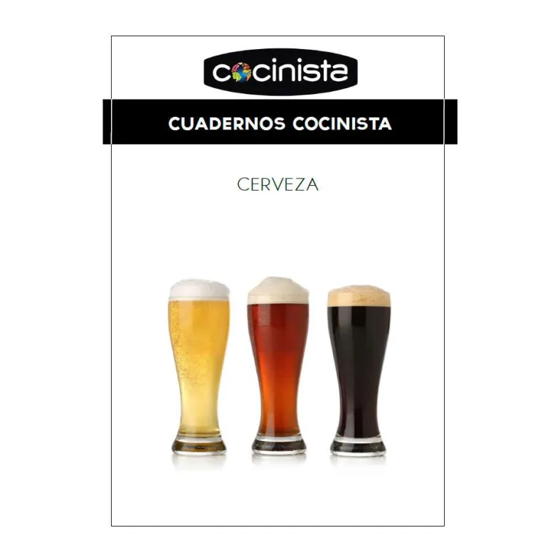 Cuaderno de cerveza Cocinista
