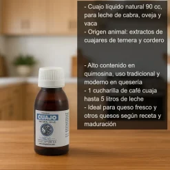 Cuajo líquido natural - 90 cc