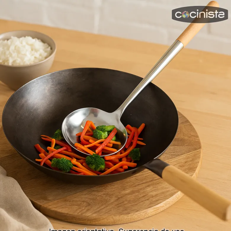 Cucharón de Wok - 47 cm
