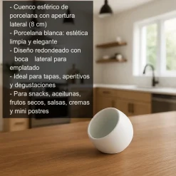 Cuenco esférico - 8 cm
