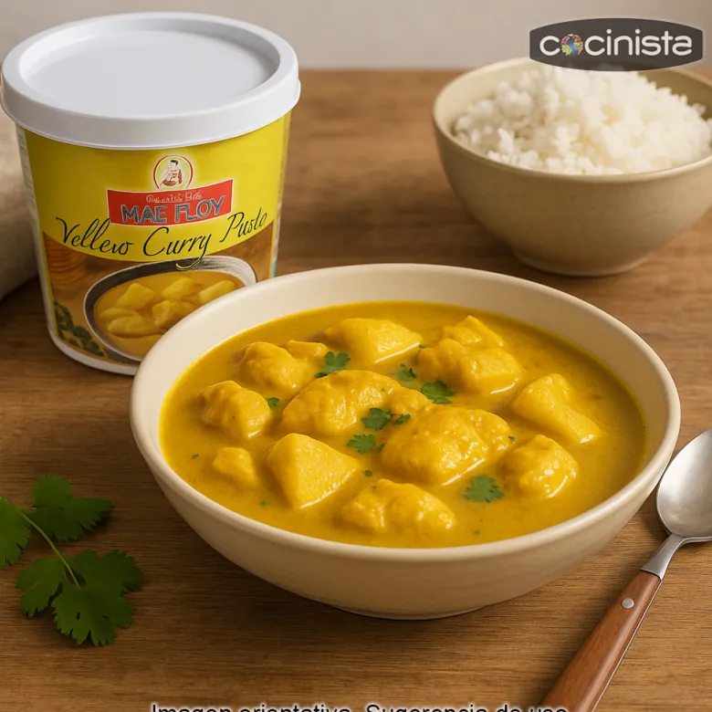 Curry en pasta amarillo - 400g