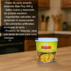 Curry en pasta amarillo - 400g