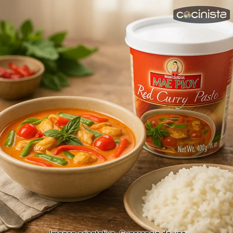 Curry rojo en pasta - 400g