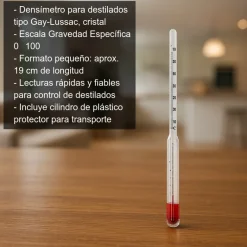 Densímetro para destilados