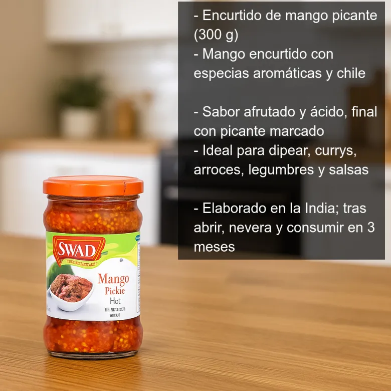 Encurtido de Mango picante - 300g