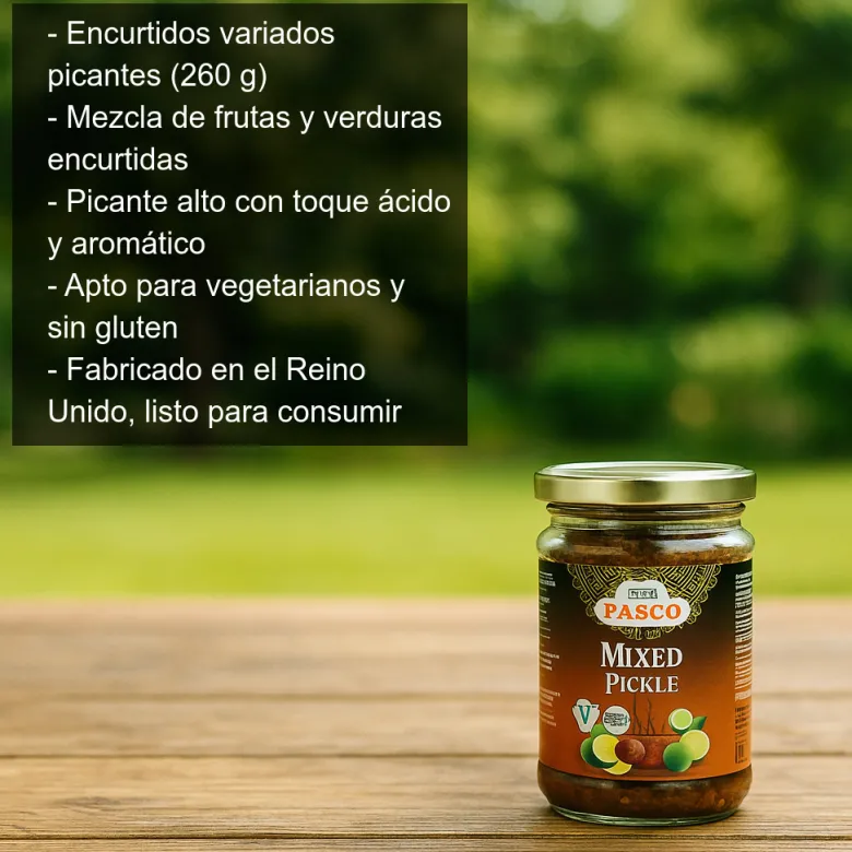 Encurtidos variados picantes - 260g