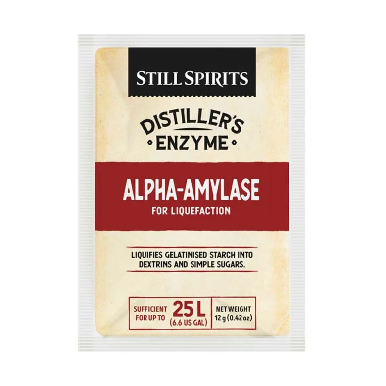 Enzima Alfa-Amilasa - 12g