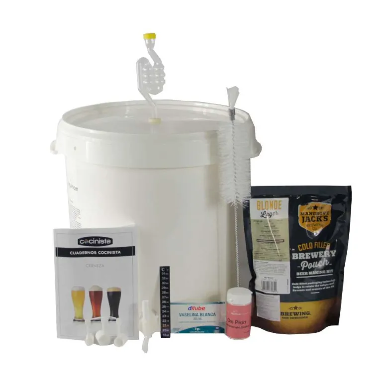 Equipo Básico con malta para hacer cerveza - 30 l
