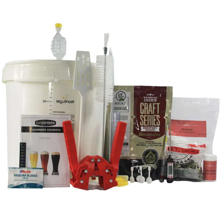 Equipo De Luxe con malta para hacer cerveza - 30 l