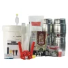 Equipo De Luxe con malta y barriles para hacer cerveza