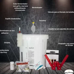 Equipo Estándar con malta para hacer cerveza - 30 l