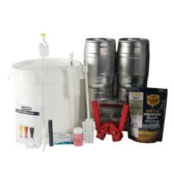 Equipo Estándar con malta y barriles para hacer cerveza - 30 l