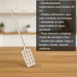 Espatula para cerveza o vino - 40cm