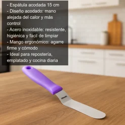 Espátula acodada - 15cm