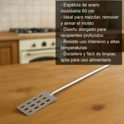 Espátula de acero - 60cm