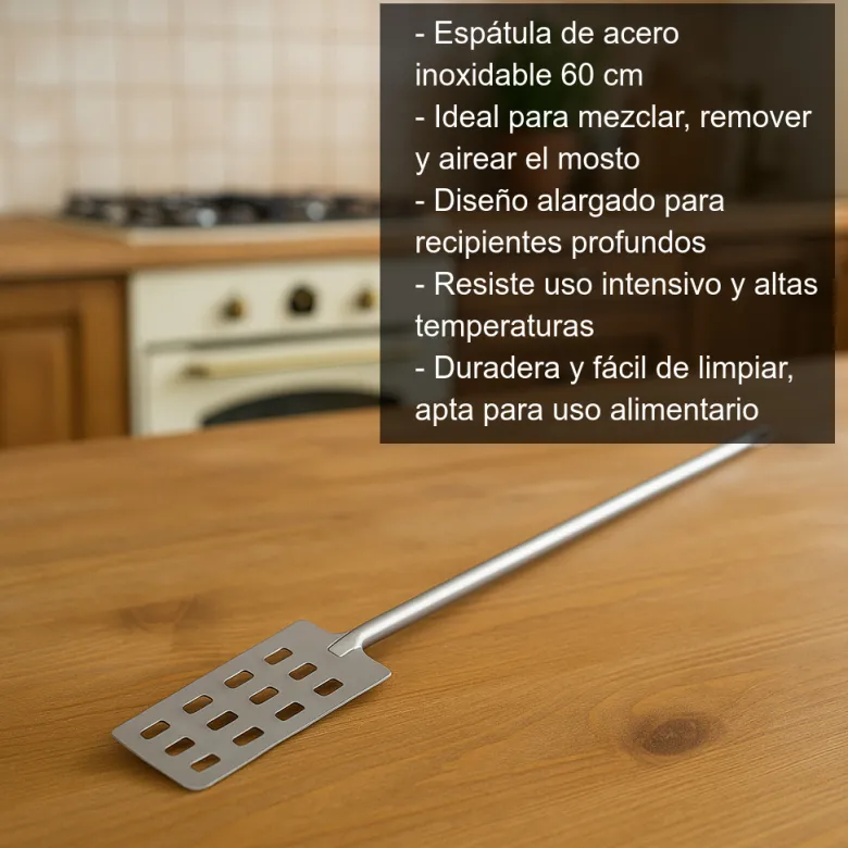 Espátula de acero - 60cm