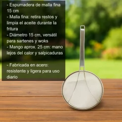 Espumadera - 15 cm