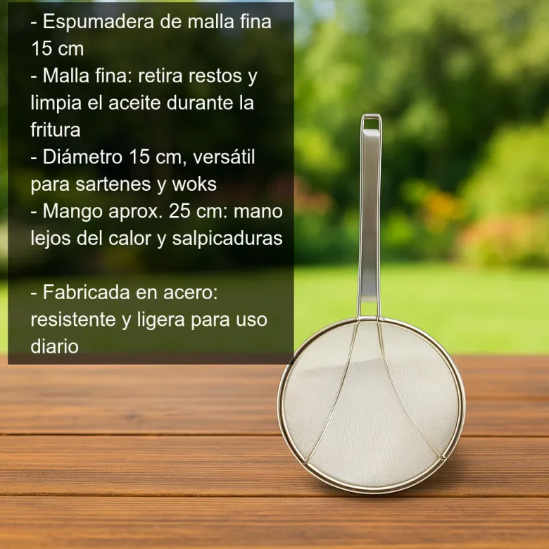 Espumadera - 15 cm