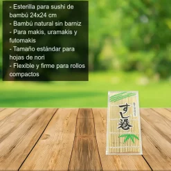 Esterilla para hacer sushi - 24 cm