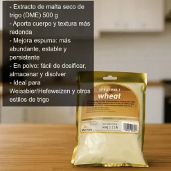 Extracto de malta seco de trigo - 500g