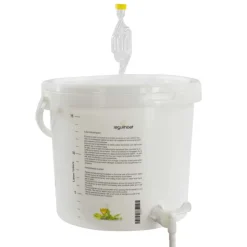 Fermentador con grifo y borboteador - 17l