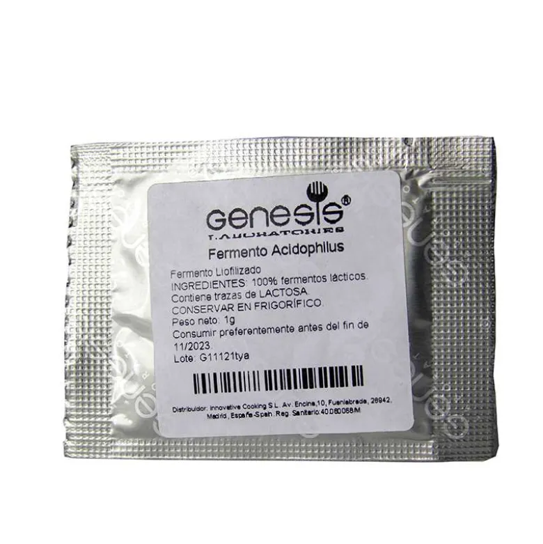 Fermentos Acidophilus para Yogur - 1g