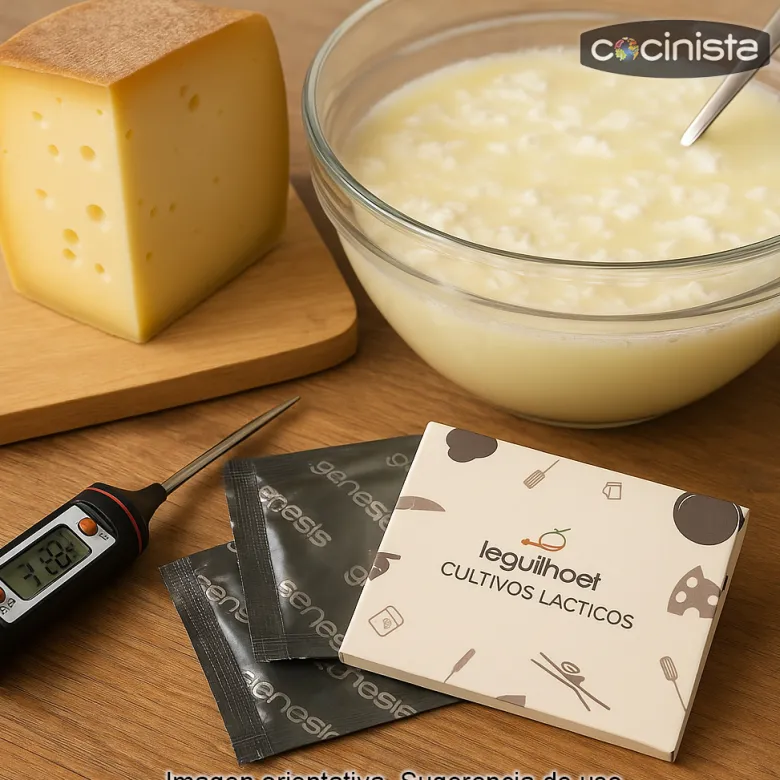 Fermentos mesófilos para hacer queso - 2 x 1 g