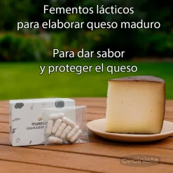 Fermentos mesófilos y termófilos para queso - 5 cápsulas
