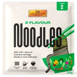 Fideos de dos sabores: espinacas y trigo sarraceno - 180g