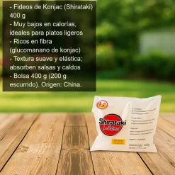 Fideos de Konjac (Shirataki) - 400g
