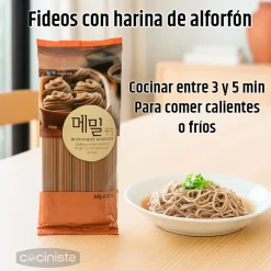Fideos estilo coreano de alforfón - 300g
