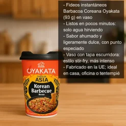 Fideos instantáneos con sabor a barbacoa coreana - 93g