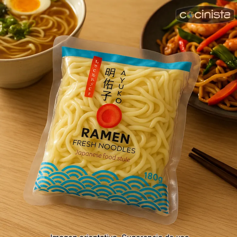 Fideos ramen frescos - 180g