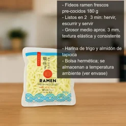 Fideos ramen frescos - 180g