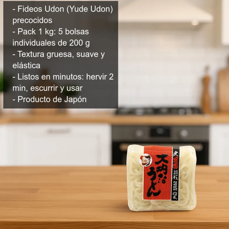 Fideos Udon - 1 Kg