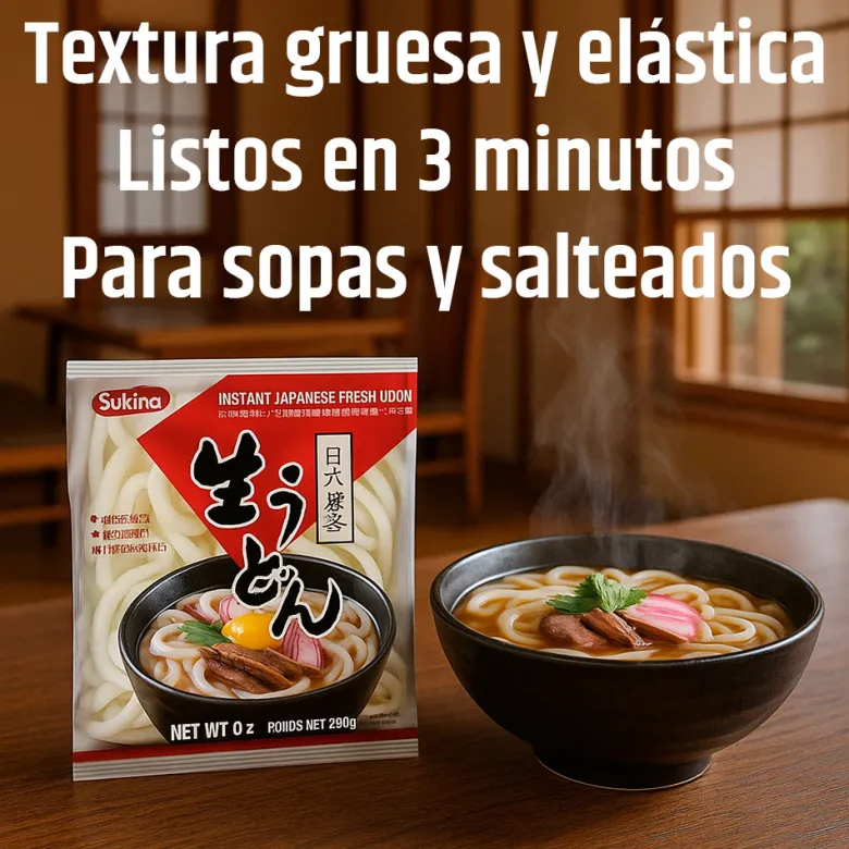 Fideos Udon precocidos - 200g