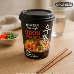 Fideos udon precocidos sabor a kimchi - 173g