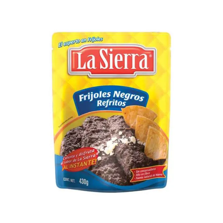 Frijoles negros refritos - 430g