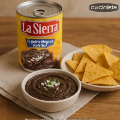 Frijoles negros refritos - 430g
