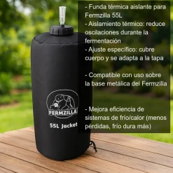 Funda térmica aislante para Fermzilla 55L