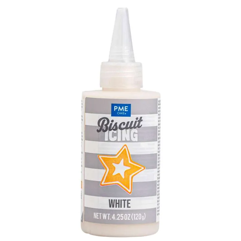 Glaseado para galletas Blanco - 120 g