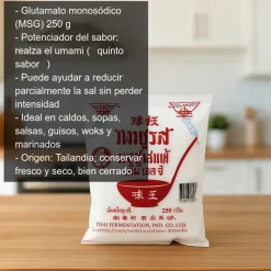 Glutamato monosódico - 250g