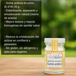 Goma arábica - 35g