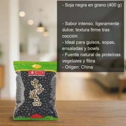 Granos de soja negra - 400g