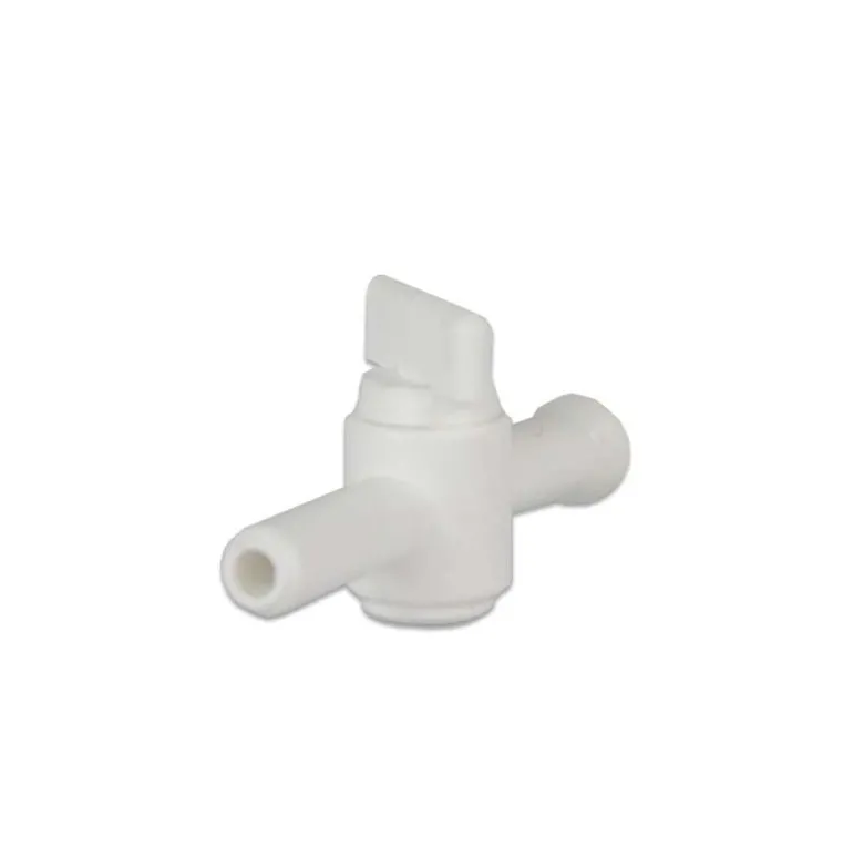 Grifo con llave de paso - 8 / 4 mm