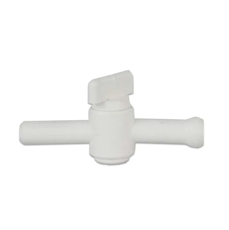 Grifo con llave de paso - 8 / 4 mm