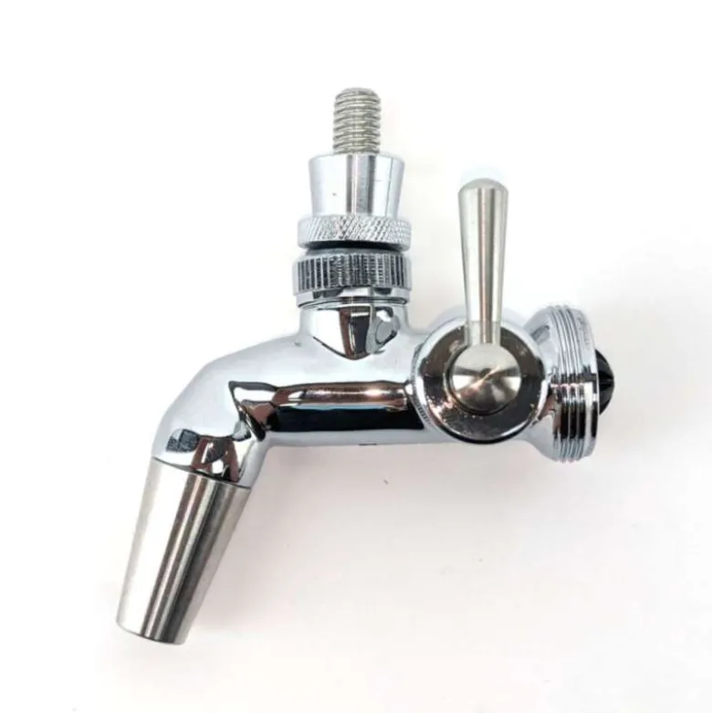 Grifo para cerveza con control de flujo