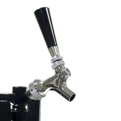 Grifo para cerveza en metal cromado