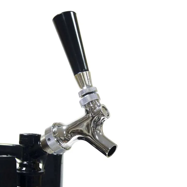 Grifo para cerveza en metal cromado