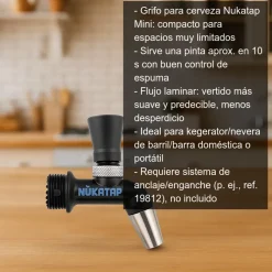 Grifo para cerveza Nukatap Mini